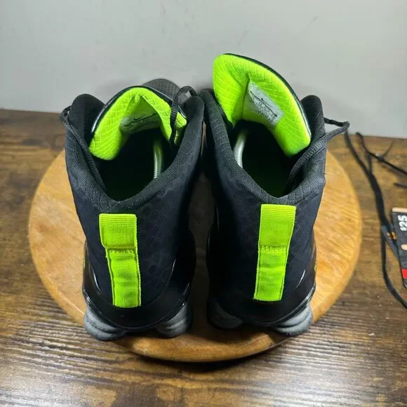 Nike Shox TLX Mid SP Flywire Black Volt Mens Size 13 Shoes